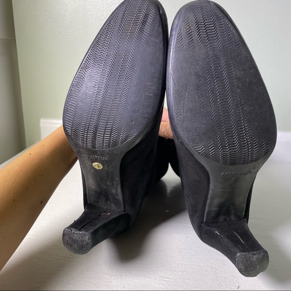 Aquatalia Suede Heeled Boots - Picture 7 of 9